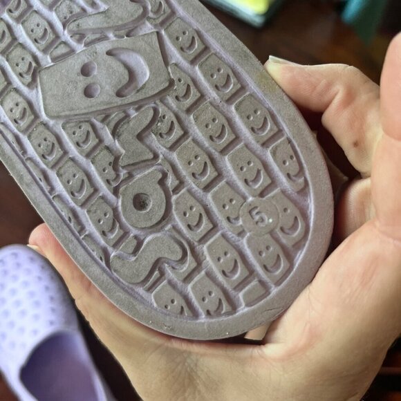 Sanuk Kids‎ Slip-On Water Shoes Size 5 Pink & Lavender Breathable & Quick-Drying - Picture 5 of 6
